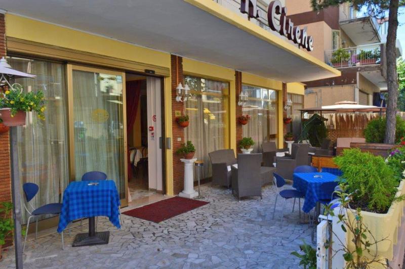 Hotel Cirene Римини Экстерьер фото